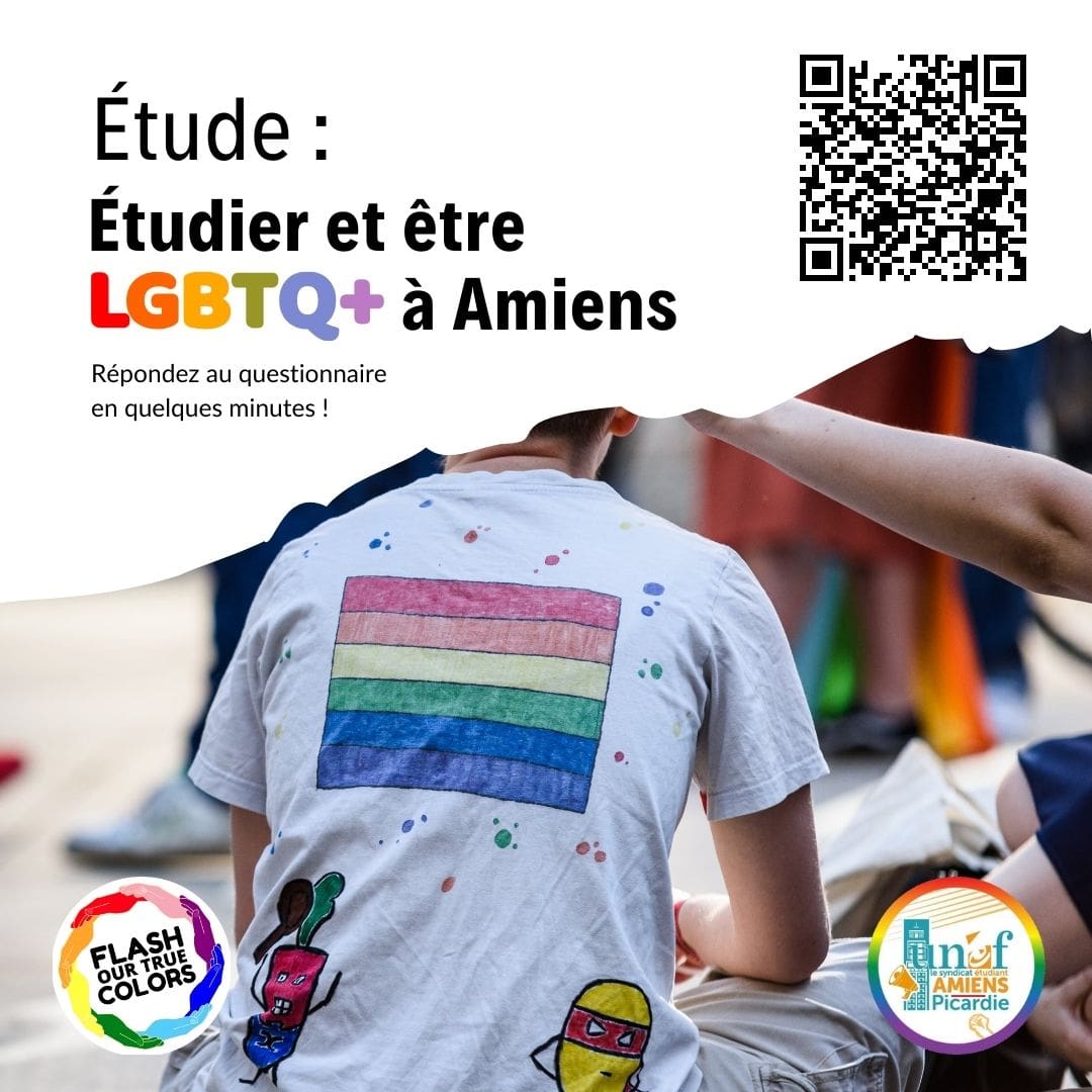 Photo de couverture de l'article Étudier et être LGBTQIA+ à Amiens