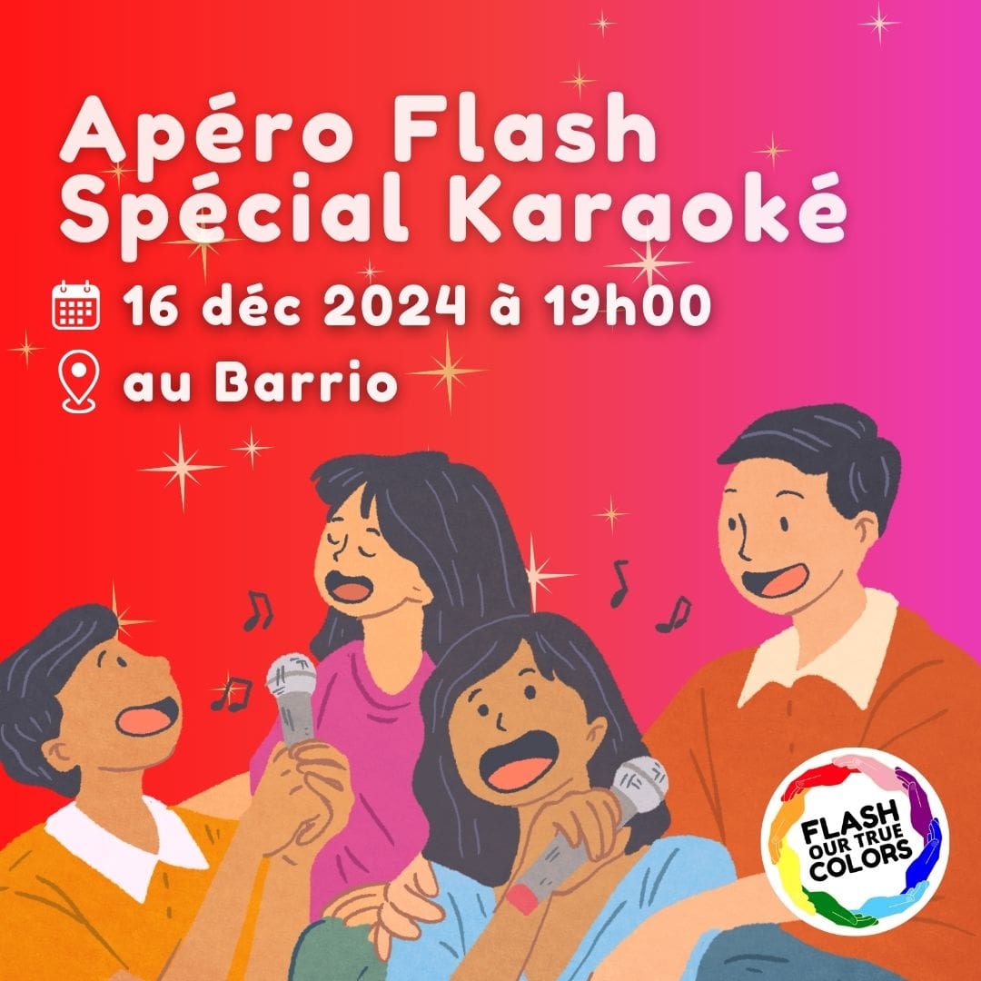 Poster of Flash Our True Colors special Karaoke of december no judgment apero