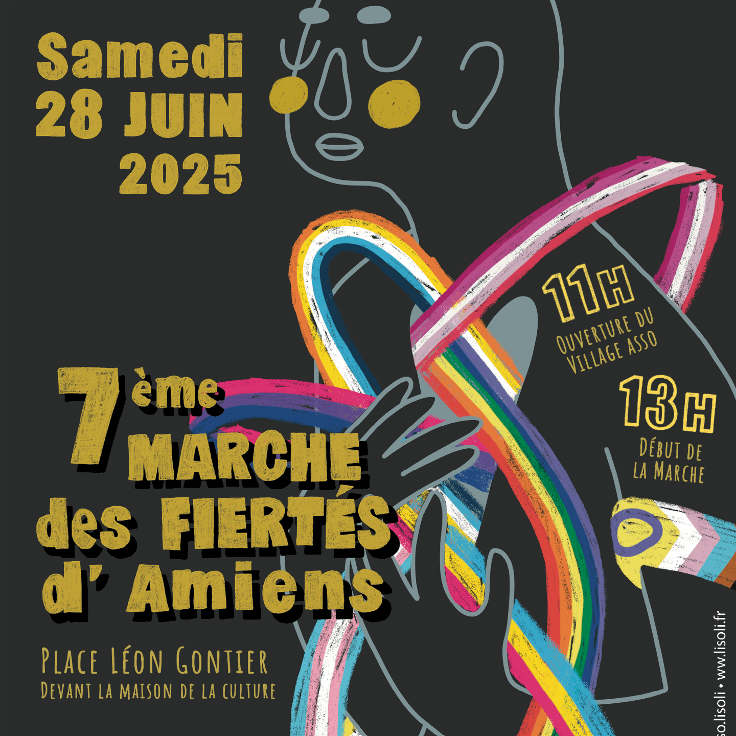 Photo de couverture de l'article 7ème Marche des Fiertés d'Amiens
