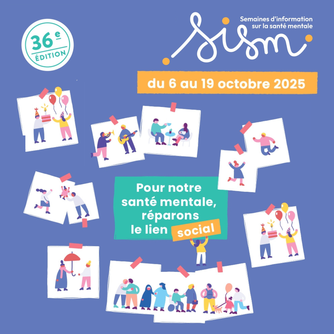Photo de couverture de l'article Semaines d'Information sur la Santé Mentale (SISM) 2025 à Amiens