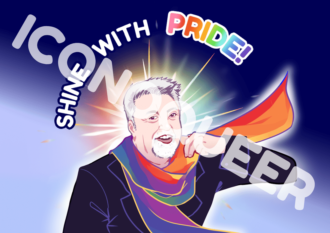 Visuel du projet Icônoqueer de Gilbert Baker