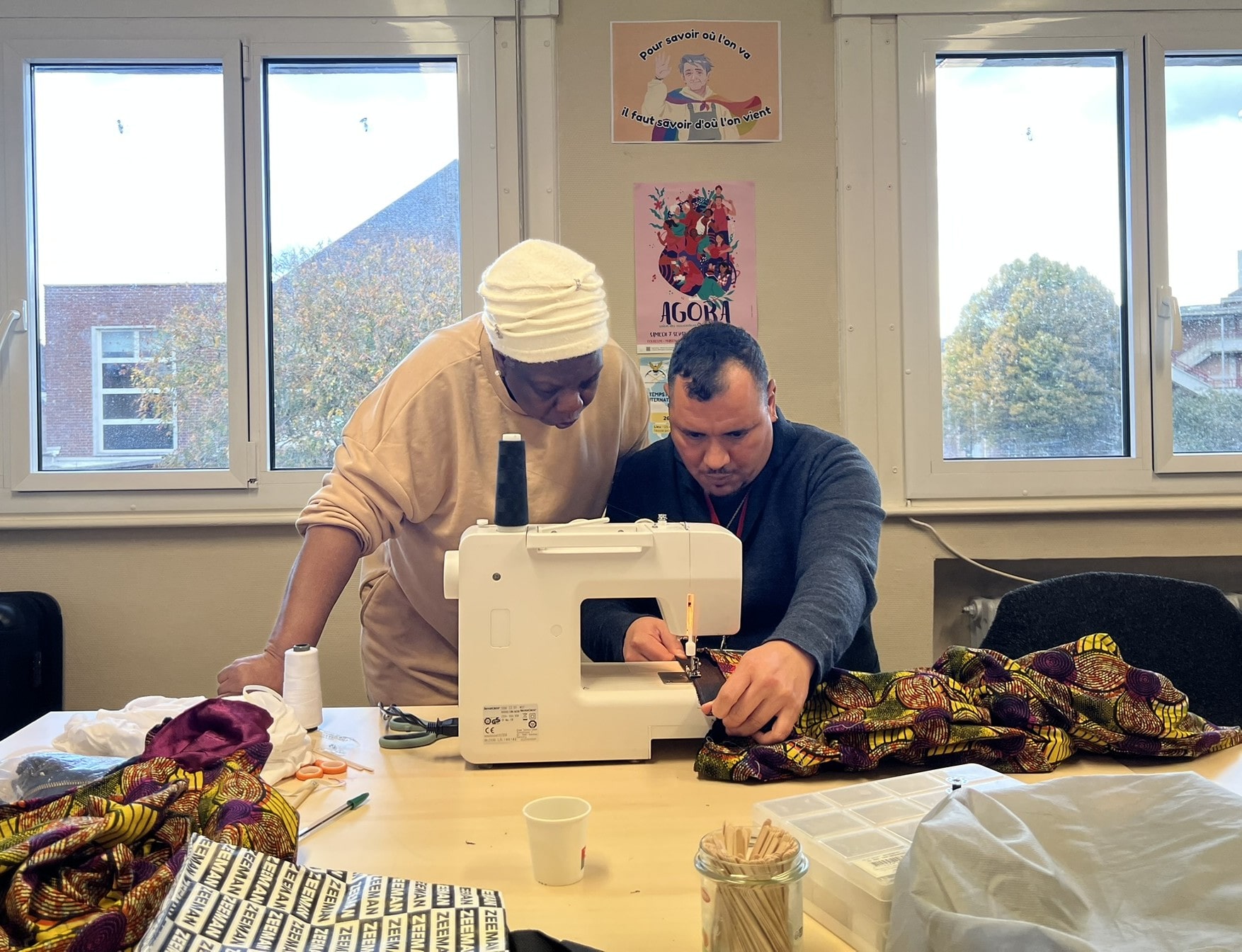 Photo d&#39;un atelier d&#39;expression corporelle animé par l&#39;association Flash Our True Colors