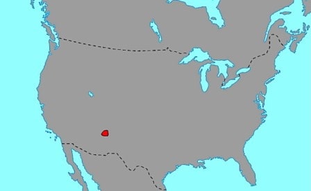 Carte du territoire des Lhamana
